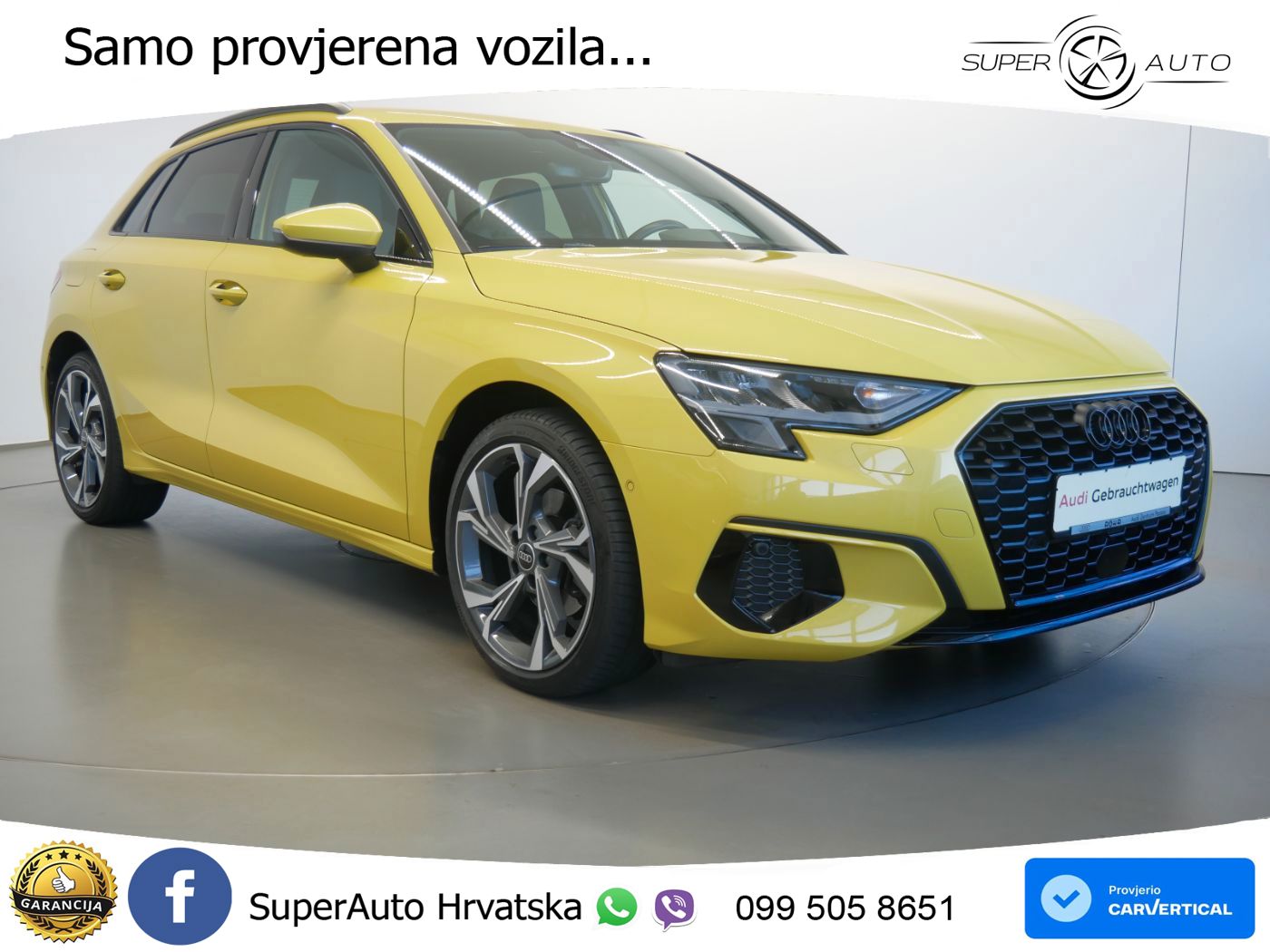 Audi A3 35 TDI (150 KS) S tronic S line