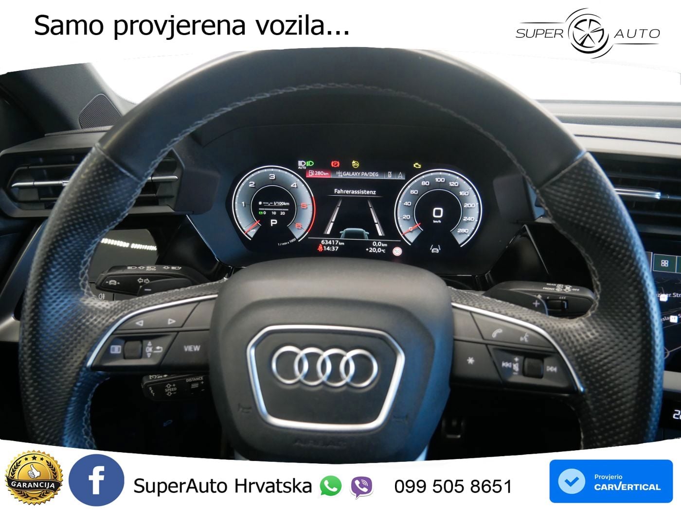 Audi A3 35 TDI (150 KS) S tronic S line