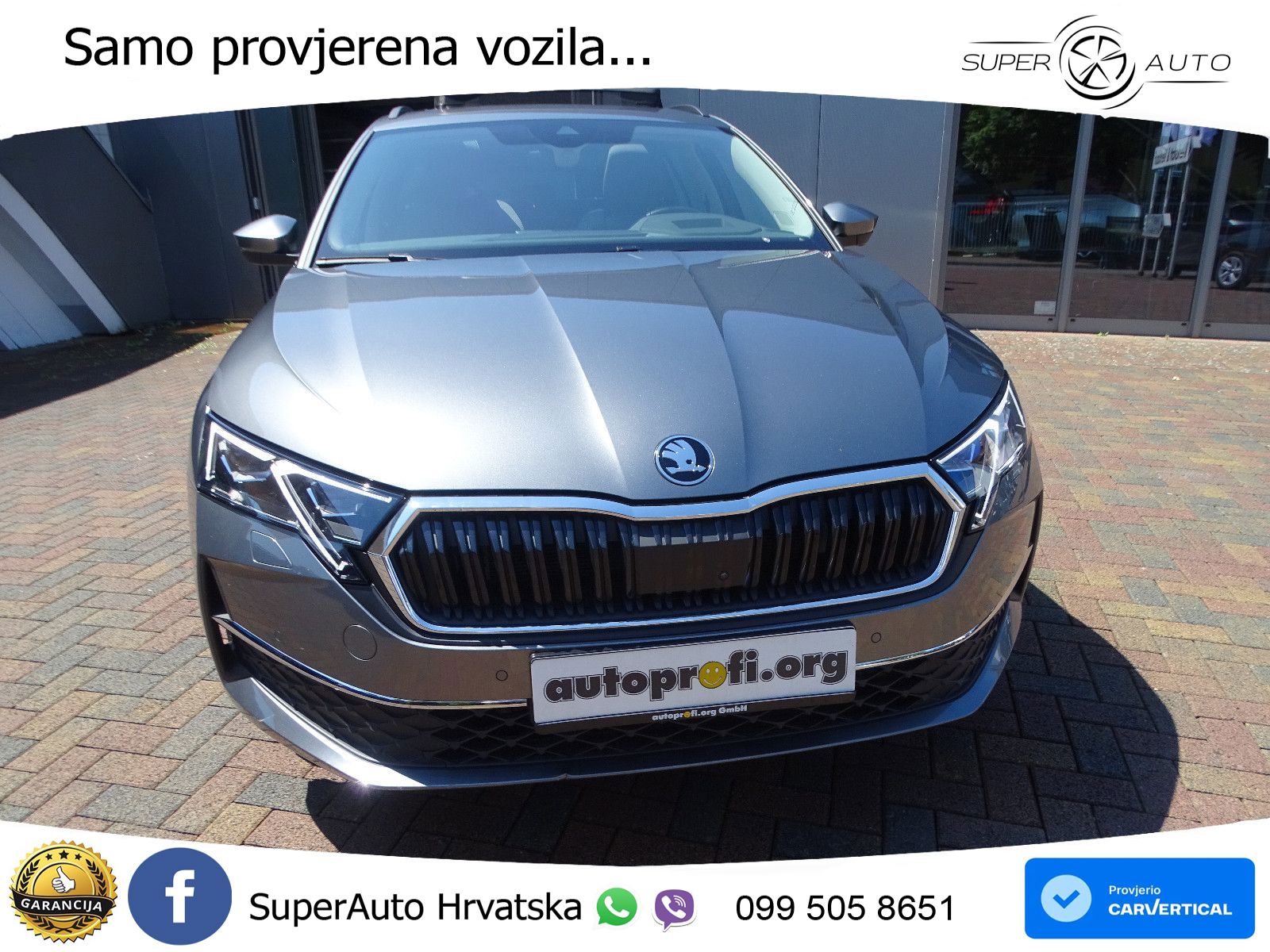 Škoda Octavia Combi 2.0 TDI (150 KS) DSG LED+GR SJED+ACC