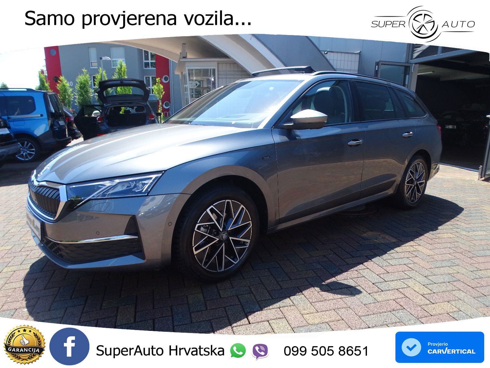 Škoda Octavia Combi 2.0 TDI (150 KS) DSG LED+GR SJED+ACC
