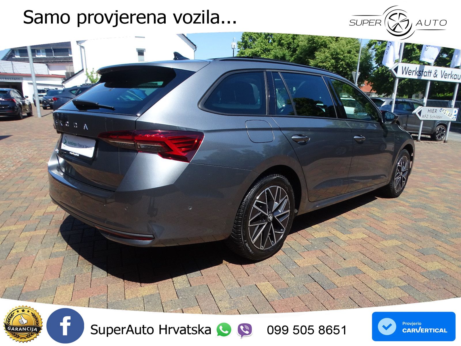 Škoda Octavia Combi 2.0 TDI (150 KS) DSG LED+GR SJED+ACC