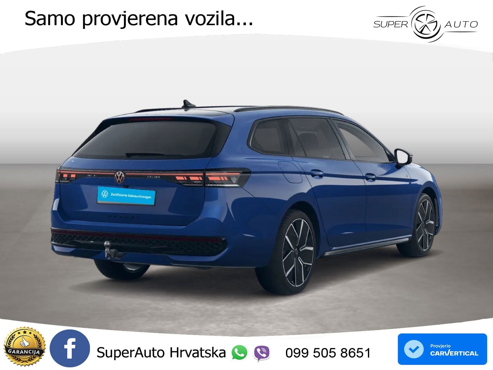 Volkswagen Passat Variant 1.5 TSI (204 KS) eHybrid DSG R-Line LED+GR SJED+ACC