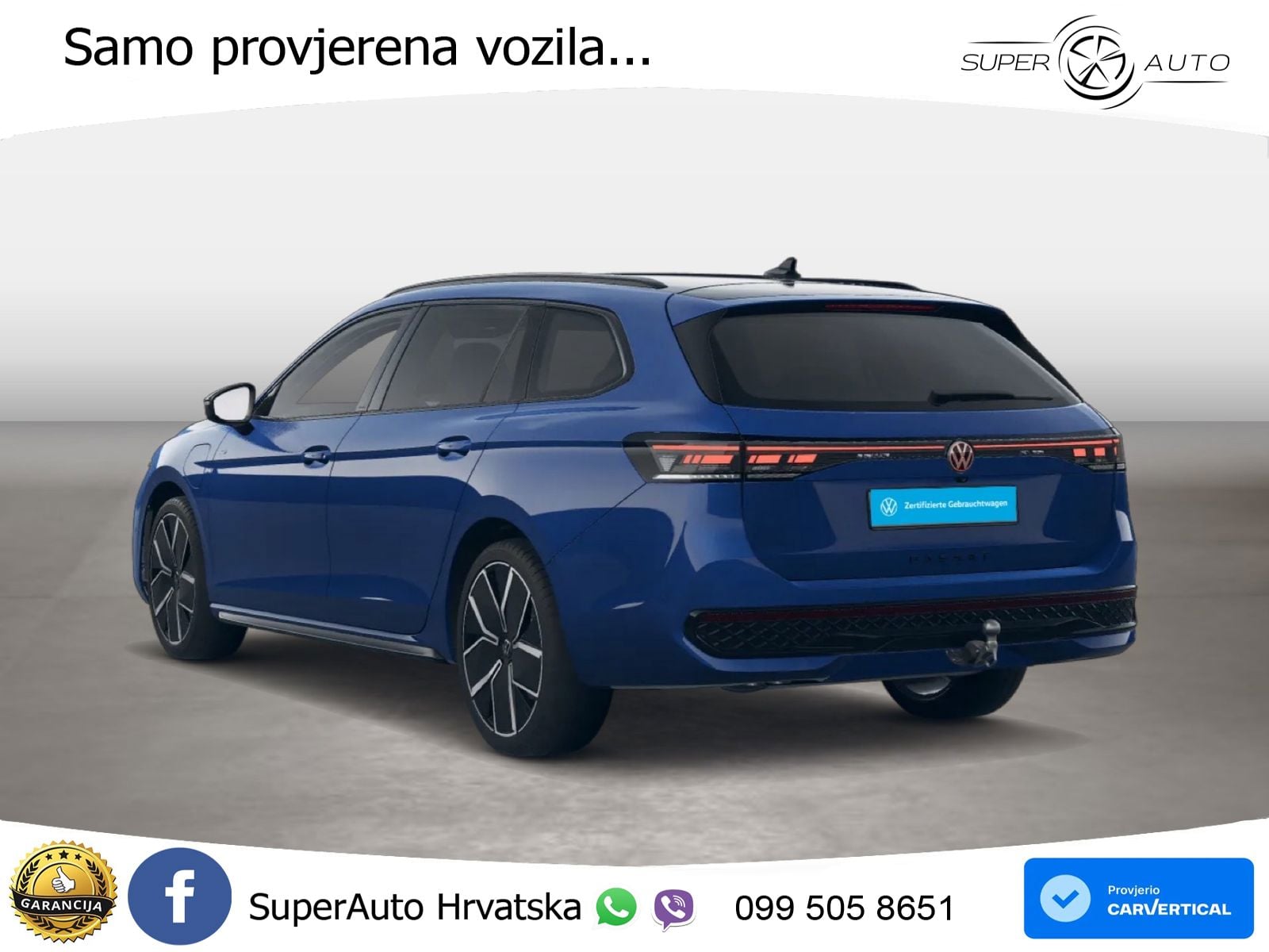 Volkswagen Passat Variant 1.5 TSI (204 KS) eHybrid DSG R-Line LED+GR SJED+ACC