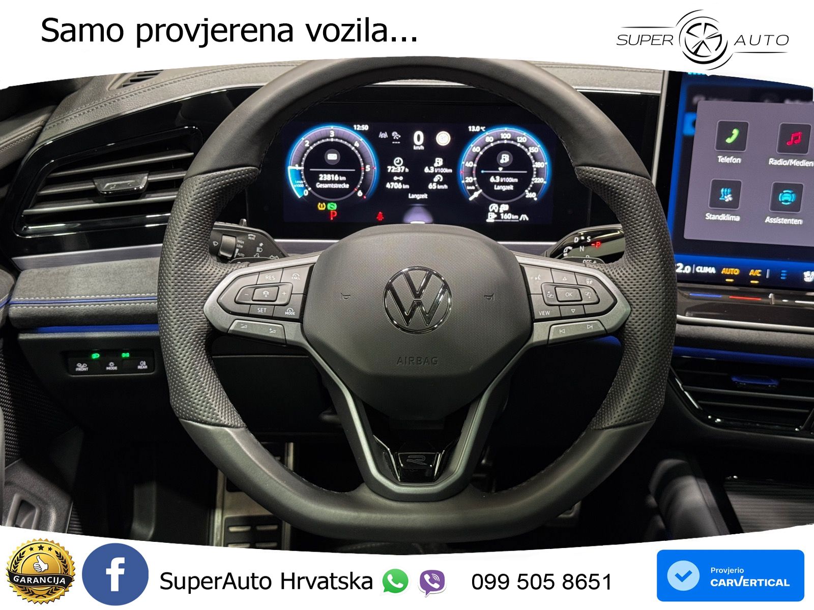 Volkswagen Passat Variant 2.0 TDI (193 KS) 4MOTION DSG R-Line LED+GR SJED+ACC
