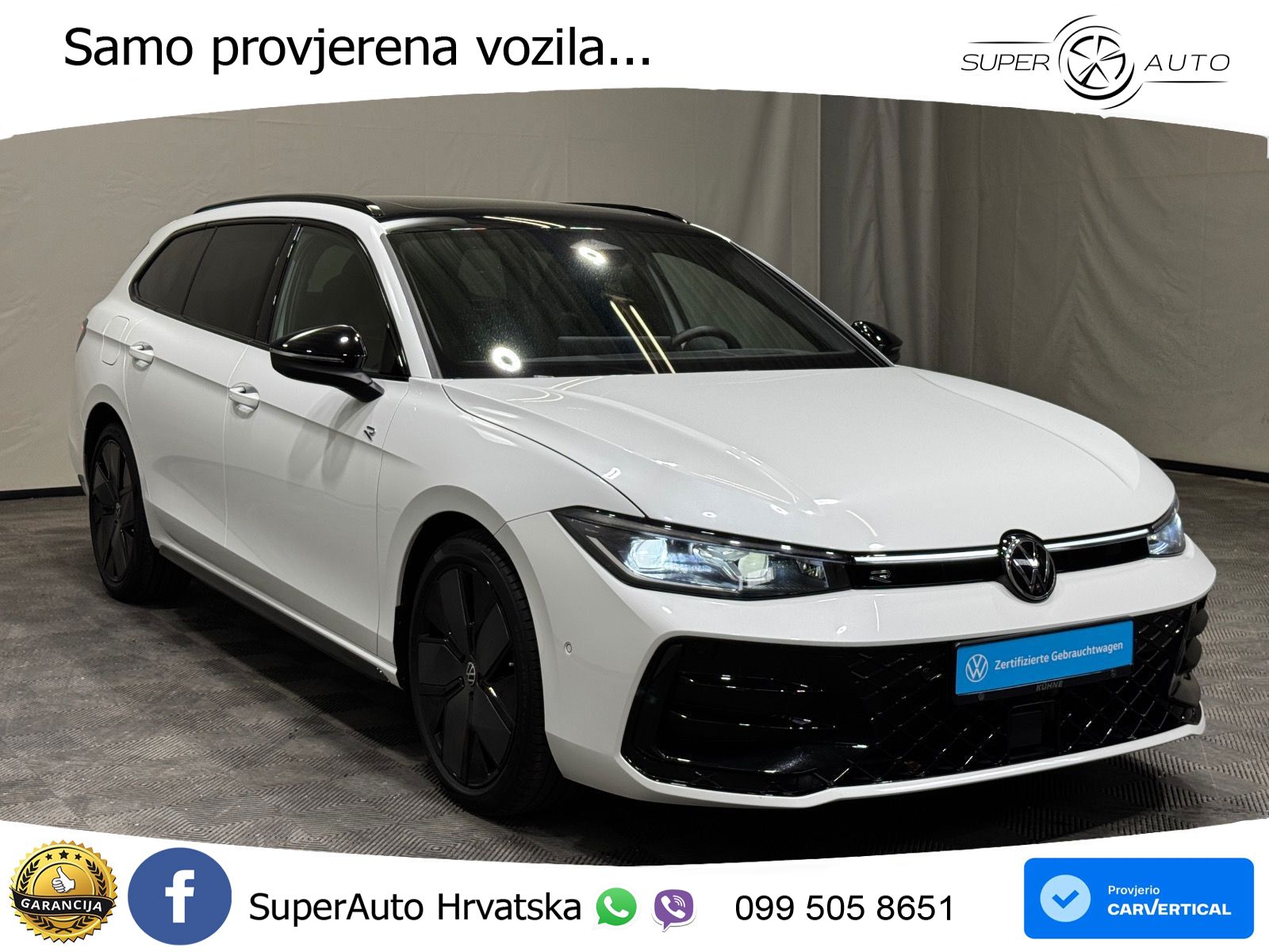 Volkswagen Passat Variant 2.0 TDI (193 KS) 4MOTION DSG R-Line LED+GR SJED+ACC