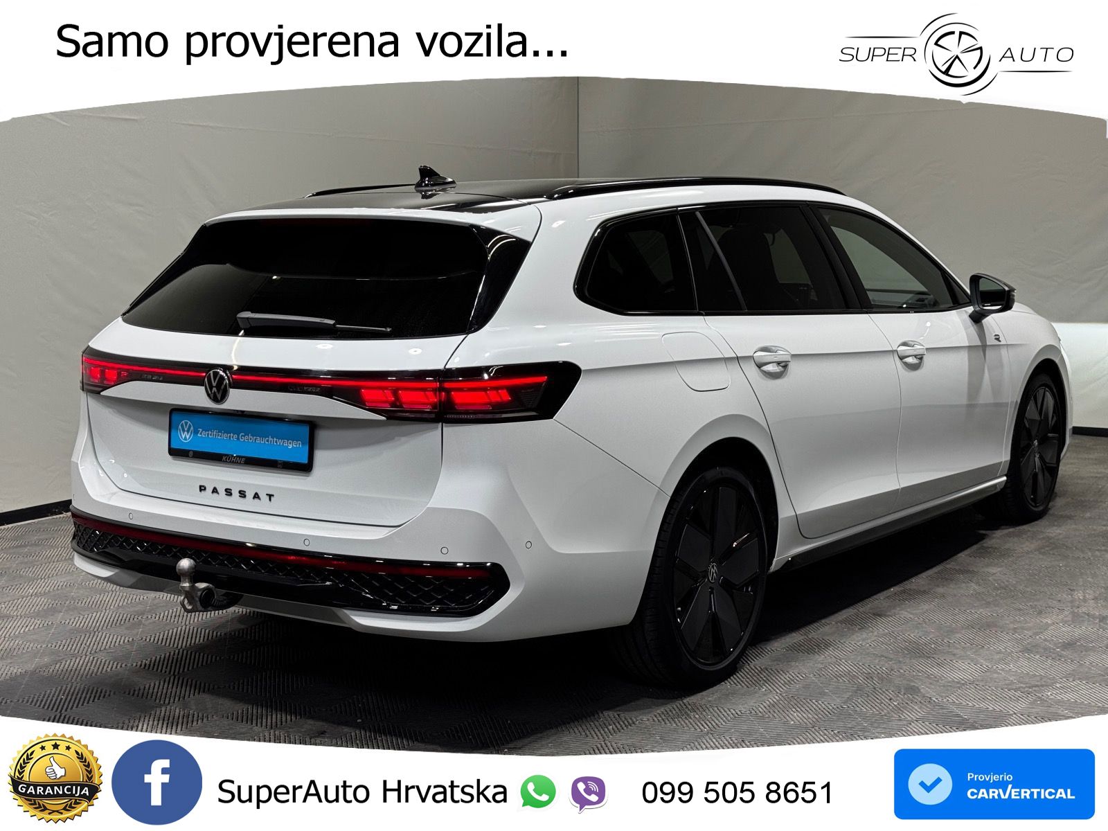 Volkswagen Passat Variant 2.0 TDI (193 KS) 4MOTION DSG R-Line LED+GR SJED+ACC
