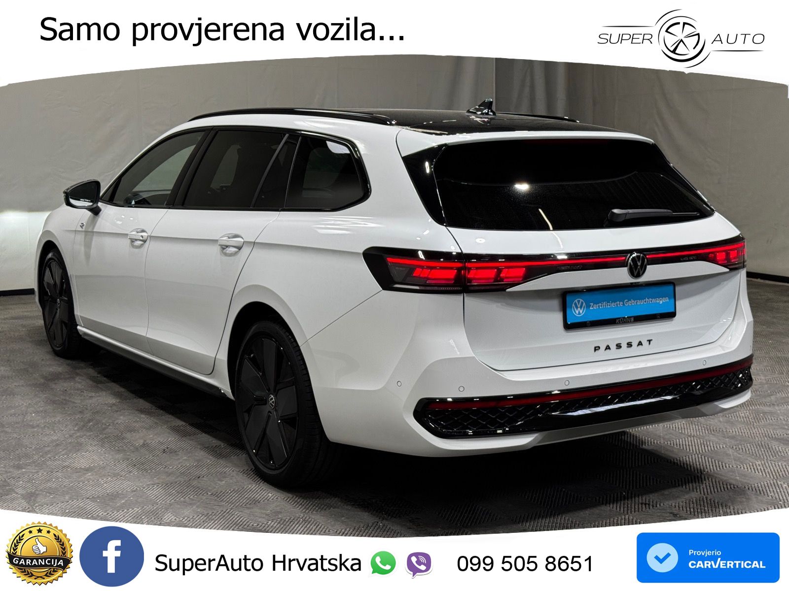 Volkswagen Passat Variant 2.0 TDI (193 KS) 4MOTION DSG R-Line LED+GR SJED+ACC