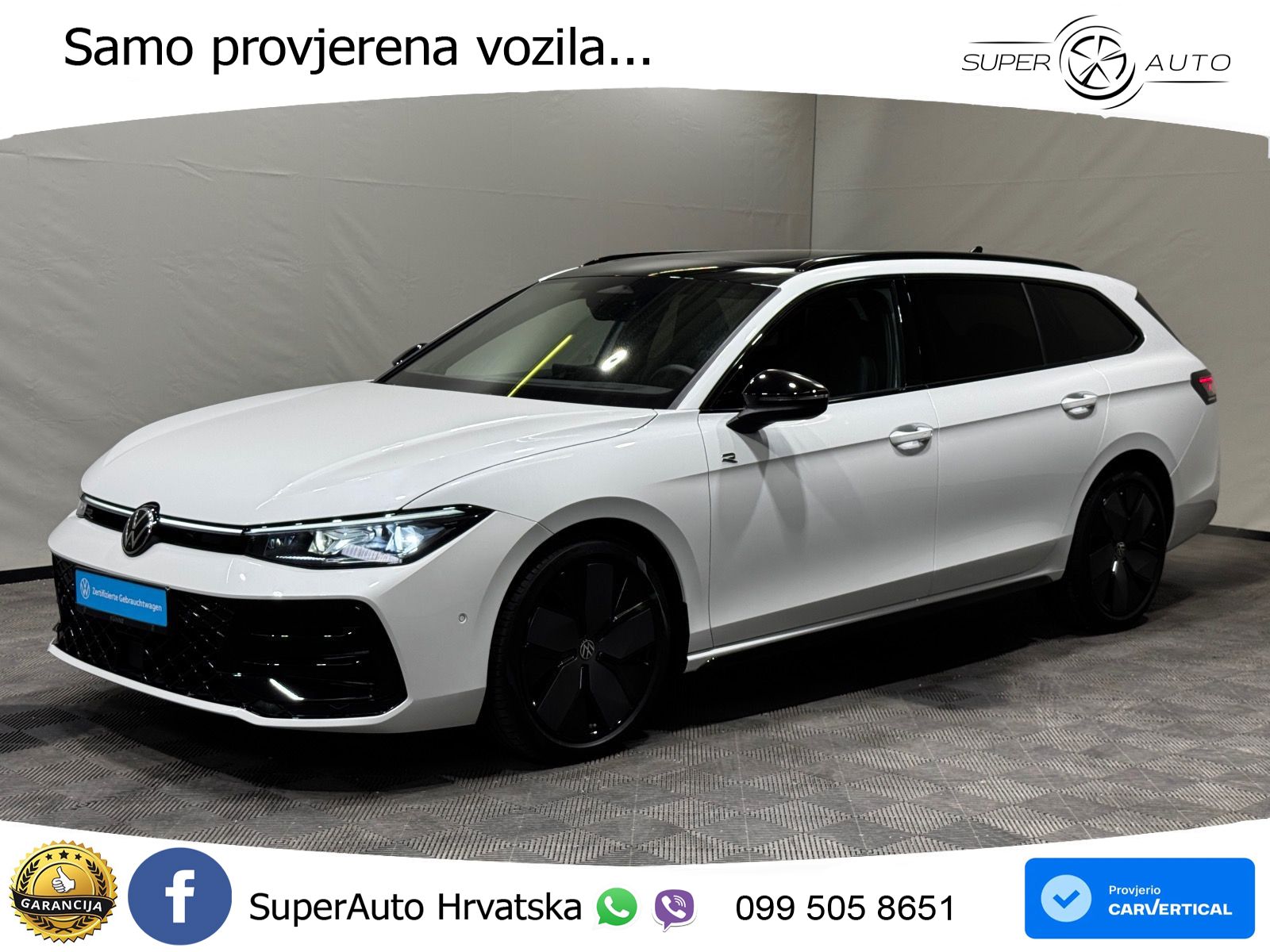 Volkswagen Passat Variant 2.0 TDI (193 KS) 4MOTION DSG R-Line LED+GR SJED+ACC