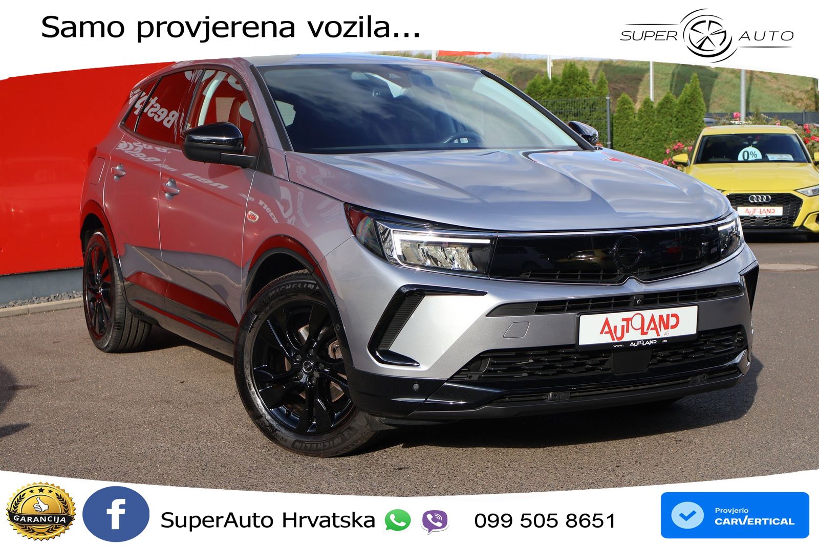Opel Grandland 1.2 Turbo (136 KS)  e-DCT GS LED+GR SJED+ACC