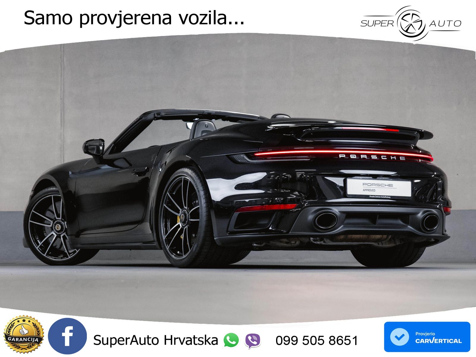 Porsche 911 Turbo S Cabriolet 3.8 (650 KS) PDK LED+GR SJED+ACC