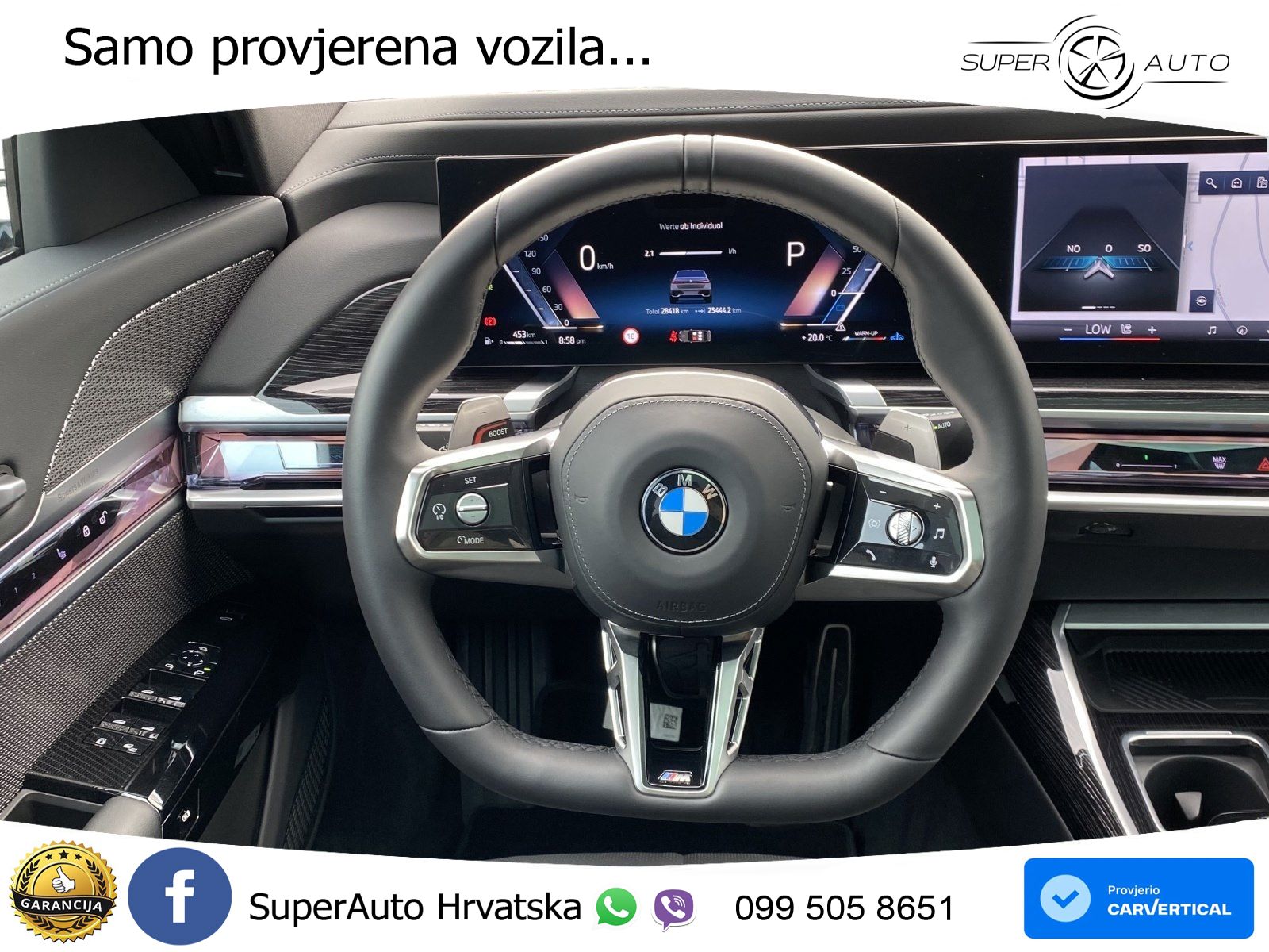 BMW 740d (299 KS) xDrive Steptronic M Sport LED+GR SJED+ACC