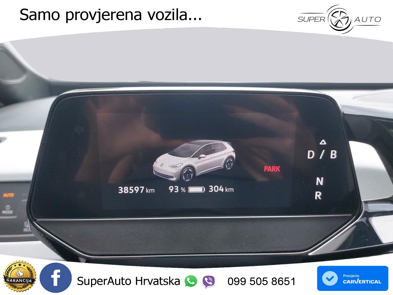 Volkswagen ID.3 Pro 62 kWh (204 KS) LED+GR SJED+ACC