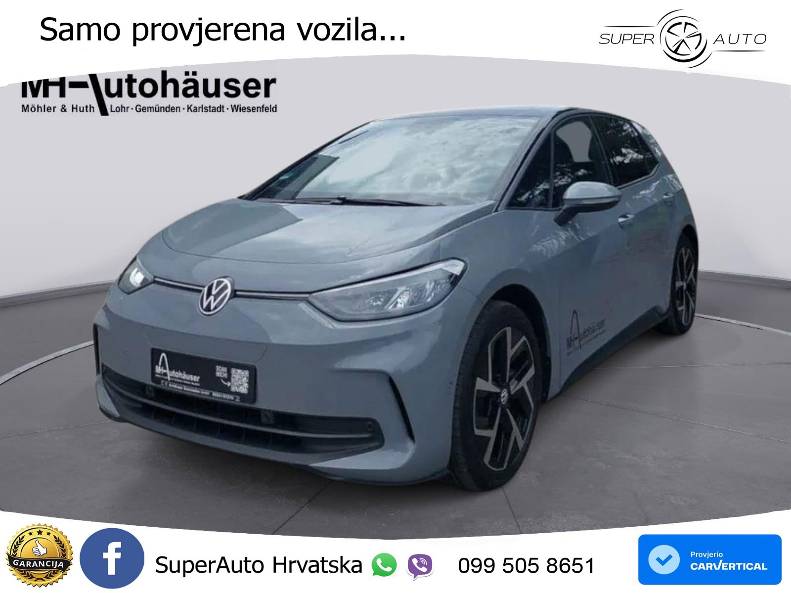 Volkswagen ID.3 Pro 62 kWh (204 KS) LED+GR SJED+ACC