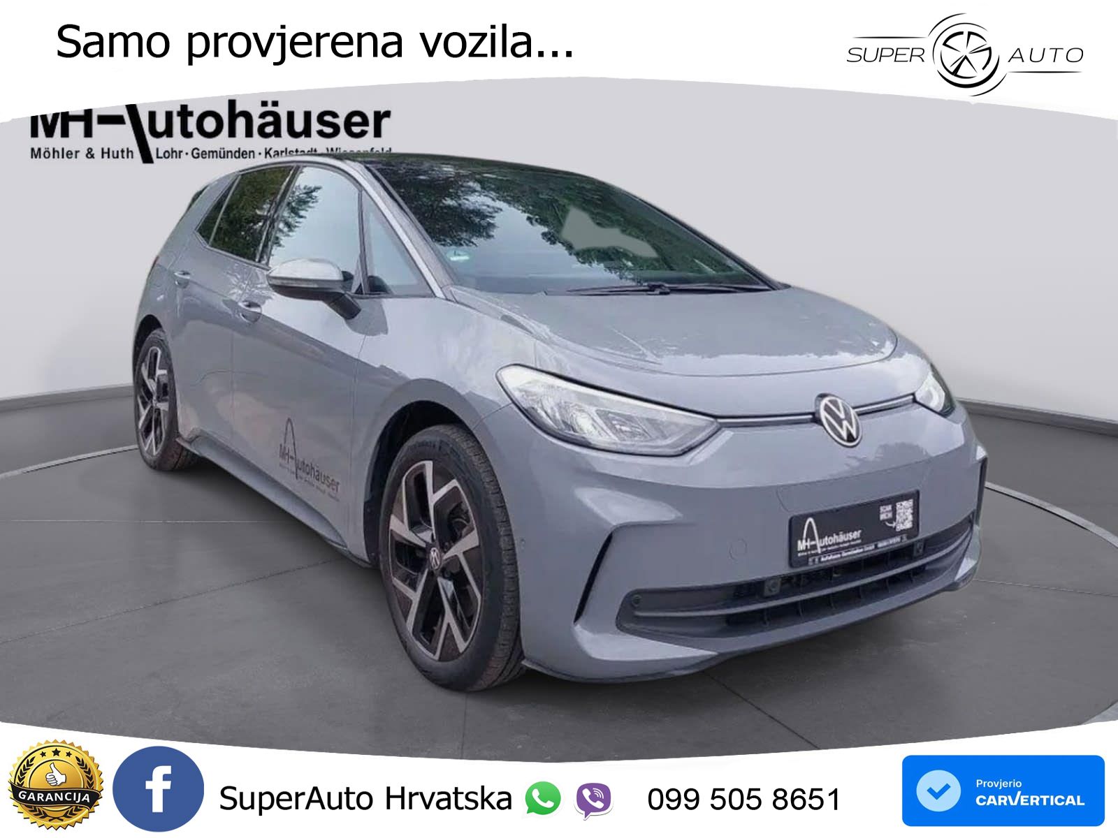 Volkswagen ID.3 Pro 62 kWh (204 KS) LED+GR SJED+ACC