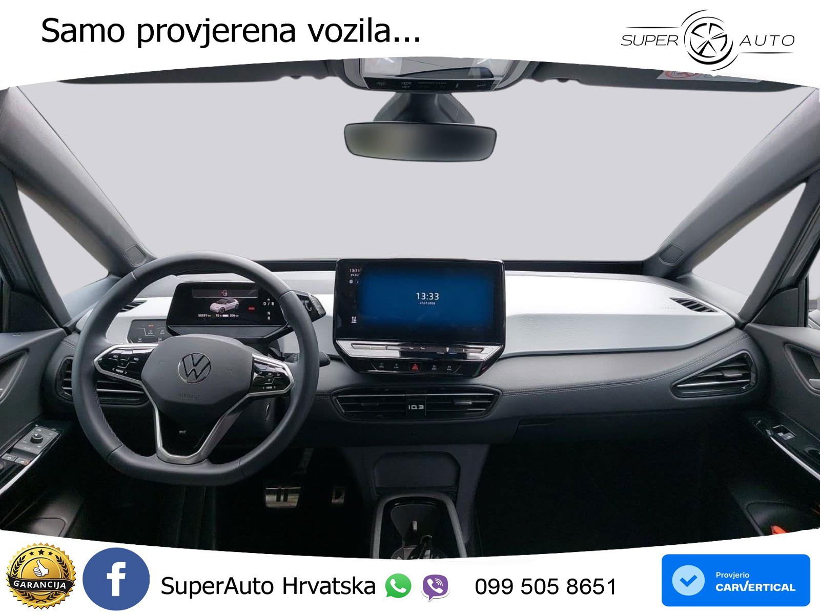 Volkswagen ID.3 Pro 62 kWh (204 KS) LED+GR SJED+ACC