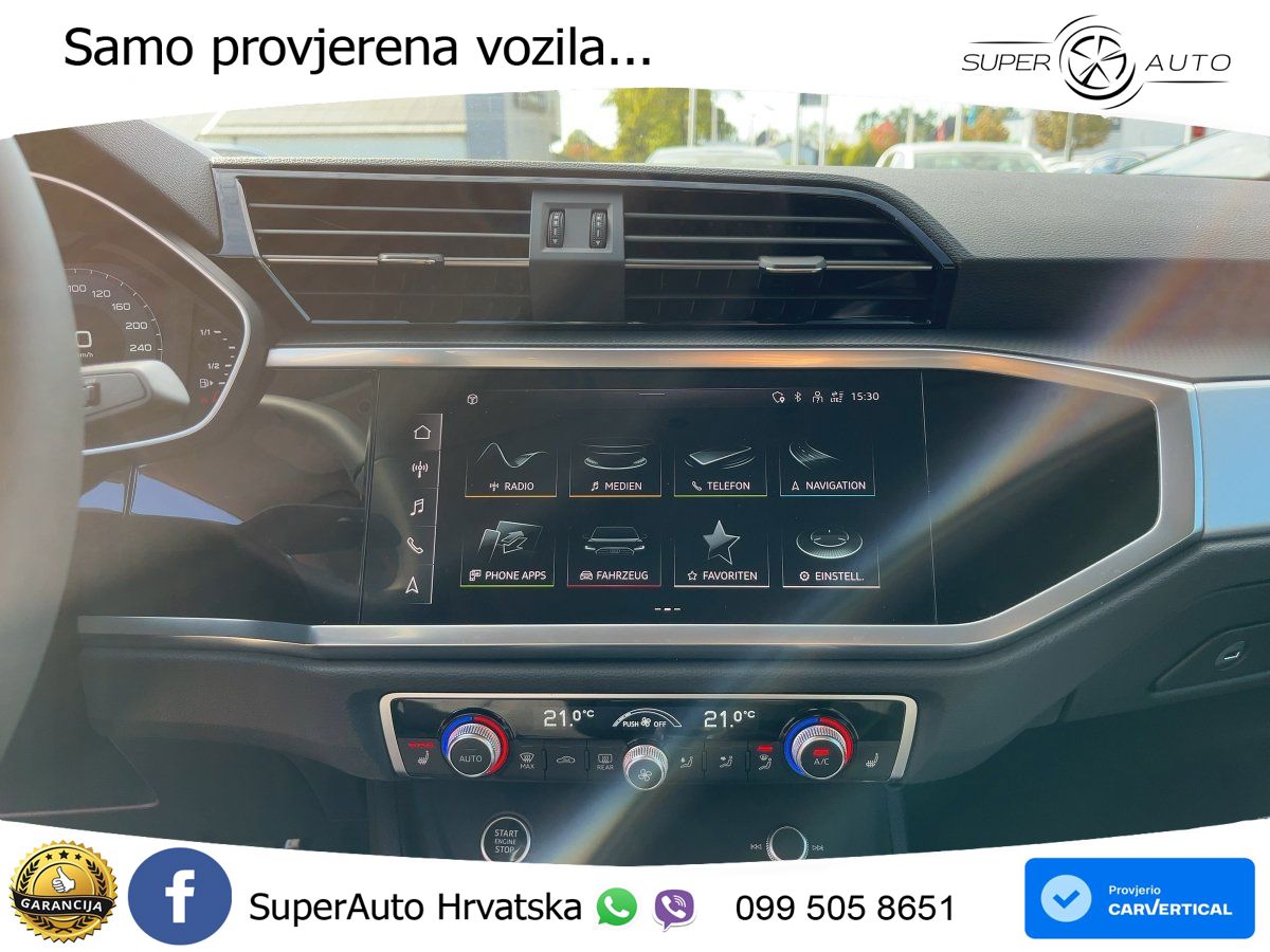 Audi Q3 35 TFSI (150 KS) S tronic advanced LED+GR SJED+ACC