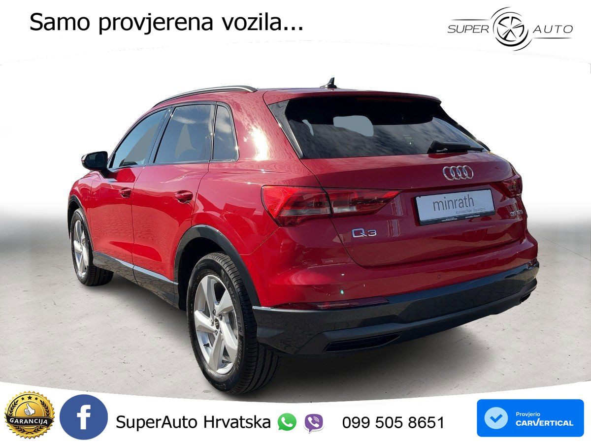 Audi Q3 35 TFSI (150 KS) S tronic advanced LED+GR SJED+ACC