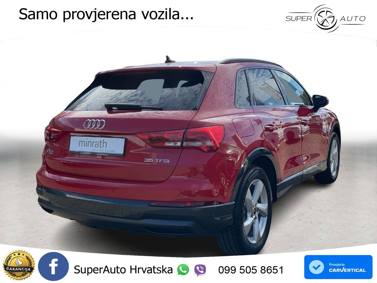 Audi Q3 35 TFSI (150 KS) S tronic advanced LED+GR SJED+ACC
