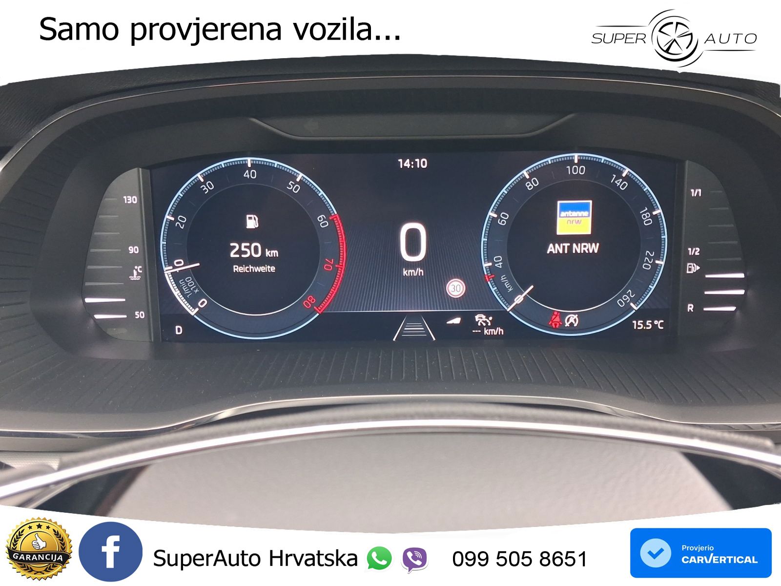 Škoda Octavia Combi 1.5 TSI EVO e-TEC (150 KS) DSG MATRIX+GR SJED+KAM
