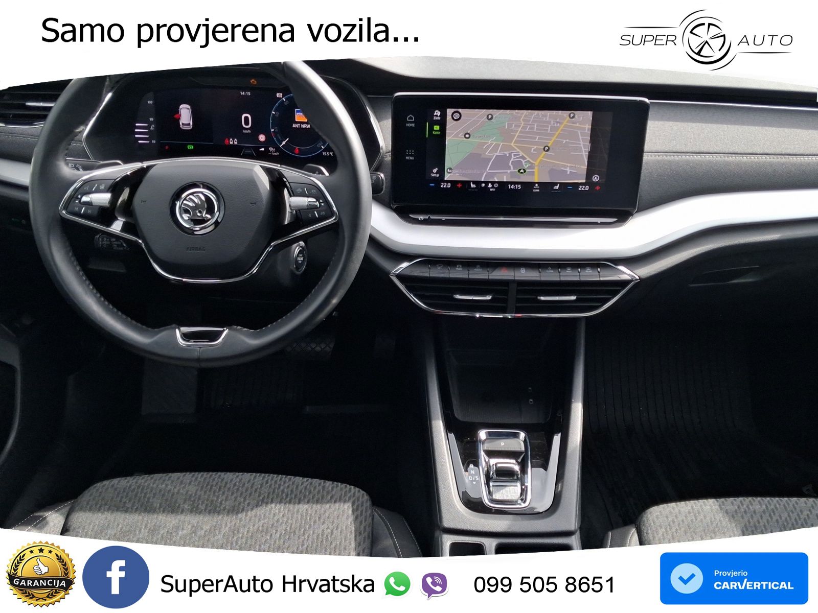 Škoda Octavia Combi 1.5 TSI EVO e-TEC (150 KS) DSG MATRIX+GR SJED+KAM