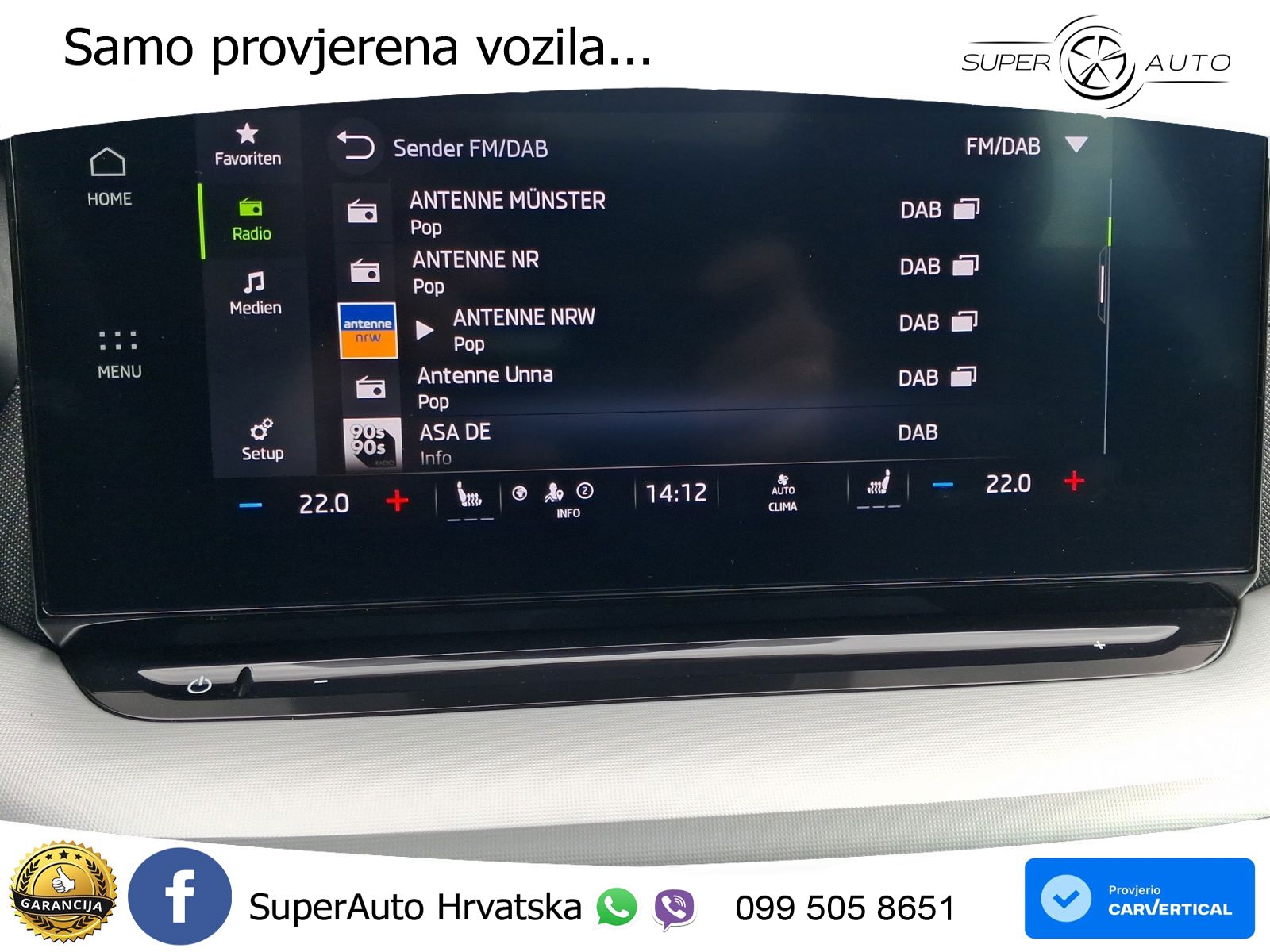 Škoda Octavia Combi 1.5 TSI EVO e-TEC (150 KS) DSG MATRIX+GR SJED+KAM