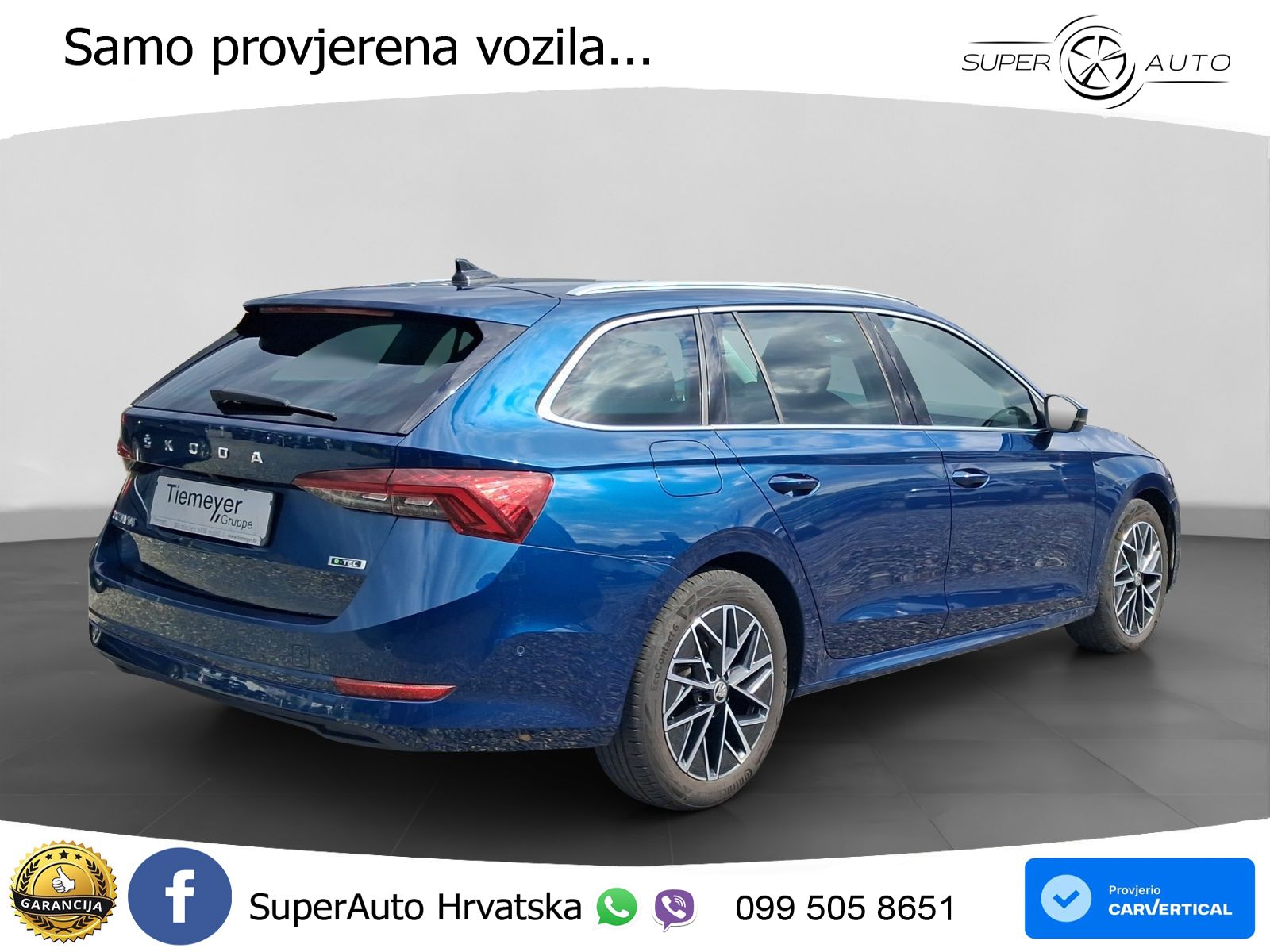 Škoda Octavia Combi 1.5 TSI EVO e-TEC (150 KS) DSG MATRIX+GR SJED+KAM