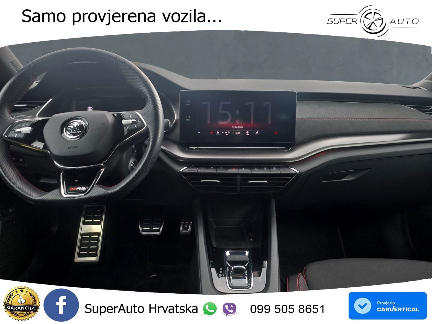 Škoda Octavia Combi RS 2.0 TDI (200 KS) DSG