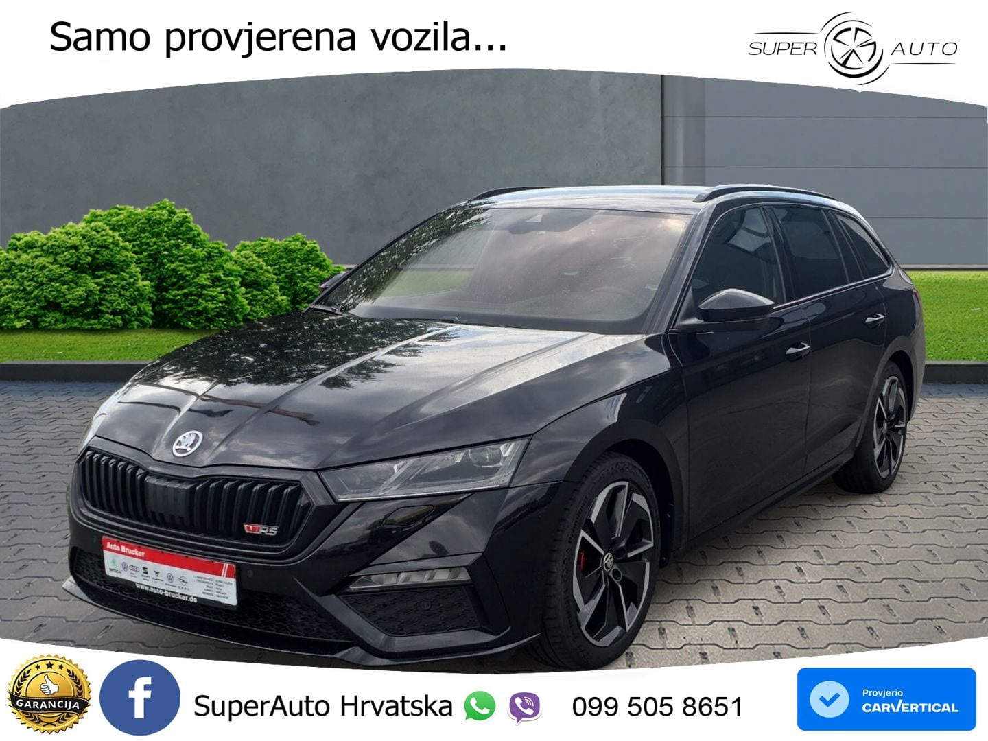 Škoda Octavia Combi RS 2.0 TDI (200 KS) DSG