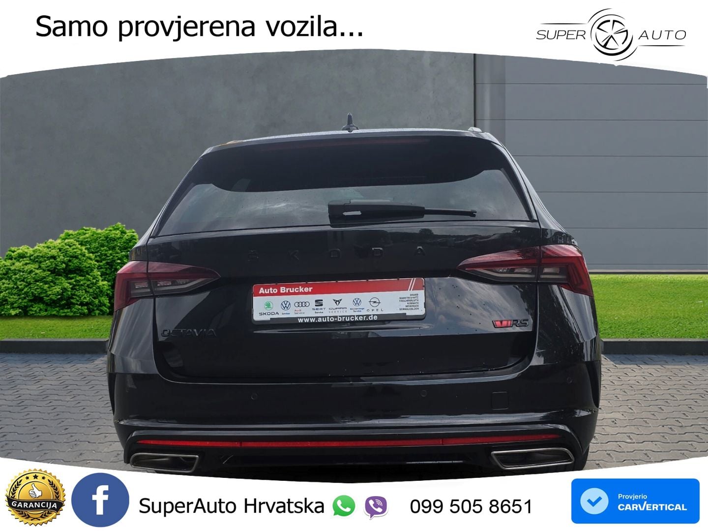 Škoda Octavia Combi RS 2.0 TDI (200 KS) DSG
