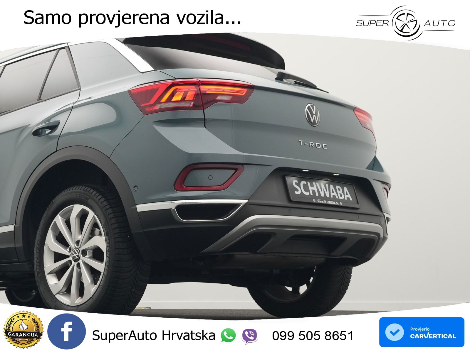 Volkswagen T-Roc I 2.0 TDI (150 KS) DSG LED+GR SJED+ACC