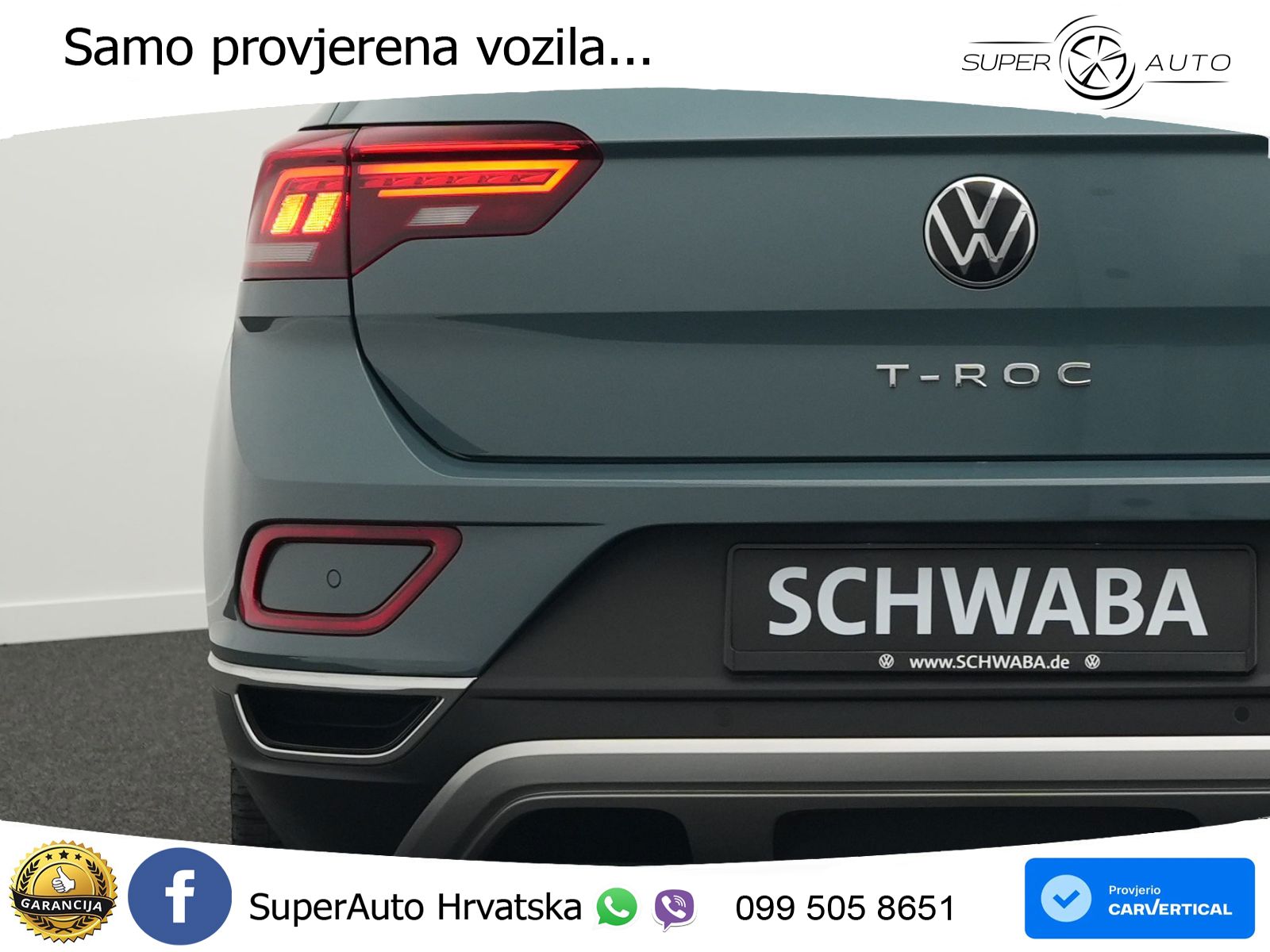 Volkswagen T-Roc I 2.0 TDI (150 KS) DSG LED+GR SJED+ACC