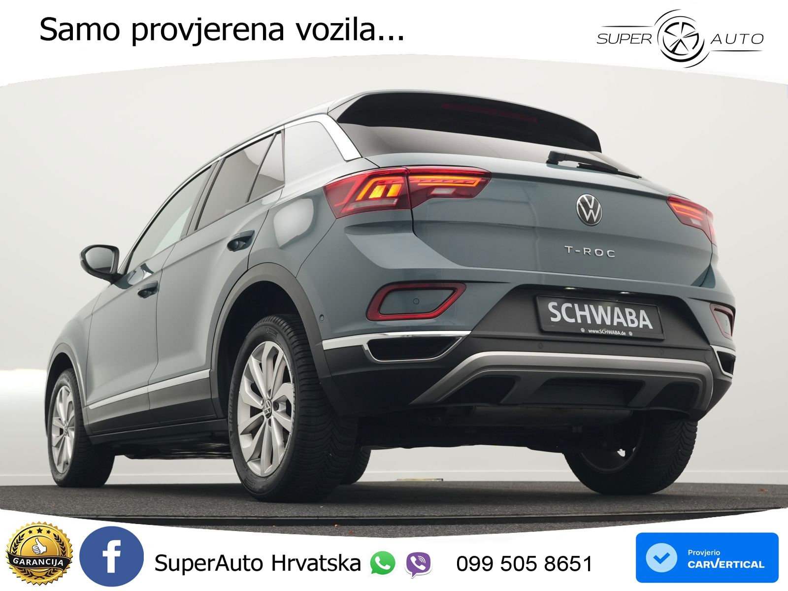 Volkswagen T-Roc I 2.0 TDI (150 KS) DSG LED+GR SJED+ACC