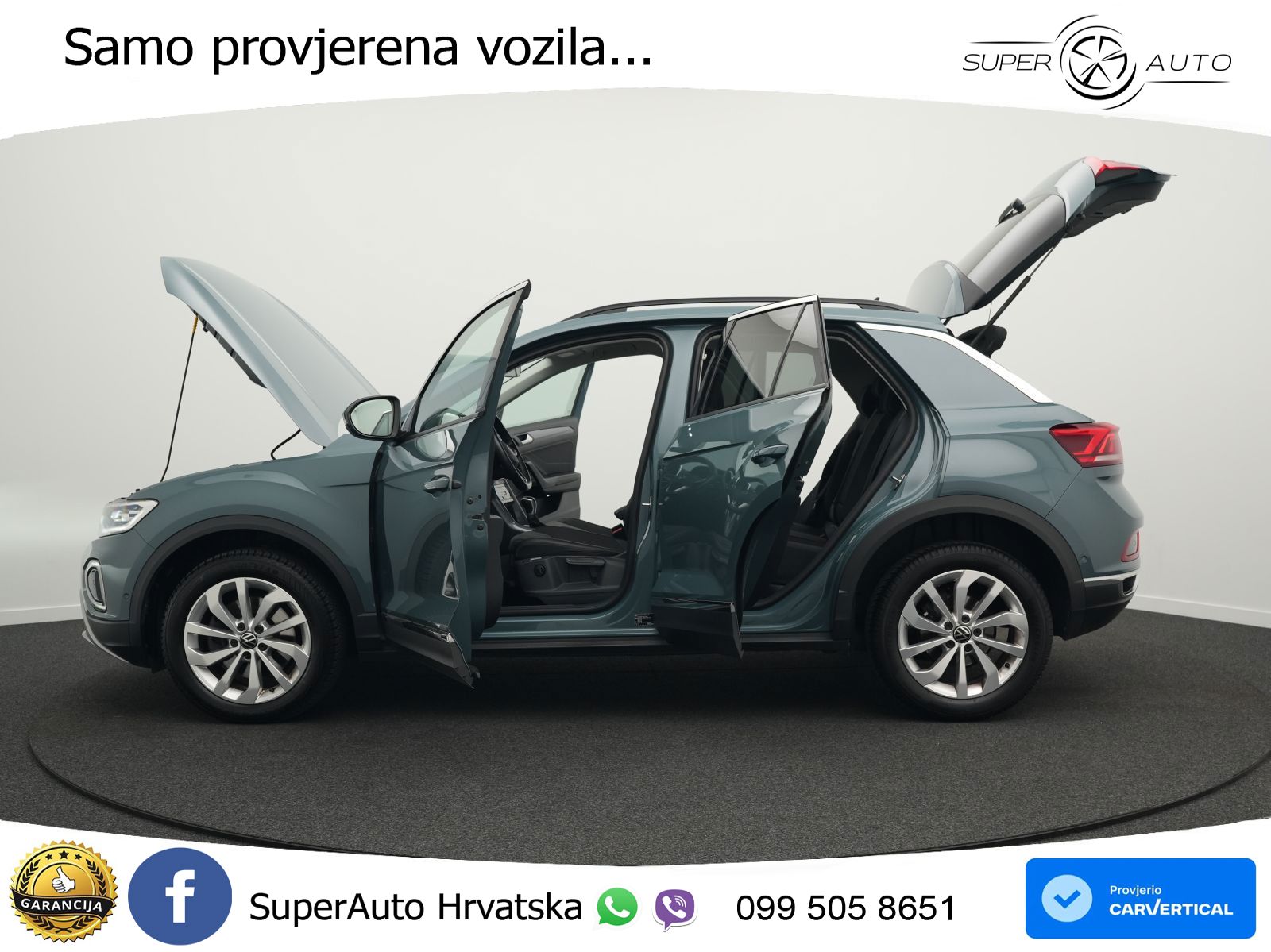 Volkswagen T-Roc I 2.0 TDI (150 KS) DSG LED+GR SJED+ACC