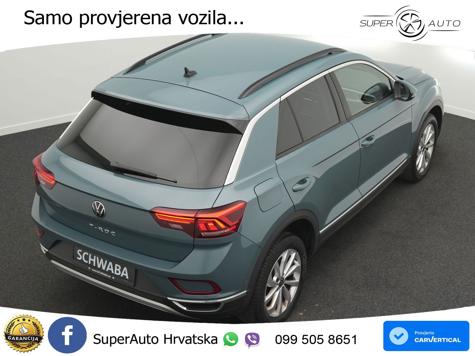 Volkswagen T-Roc I 2.0 TDI (150 KS) DSG LED+GR SJED+ACC