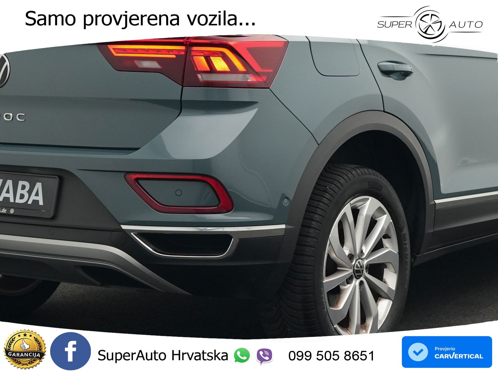 Volkswagen T-Roc I 2.0 TDI (150 KS) DSG LED+GR SJED+ACC