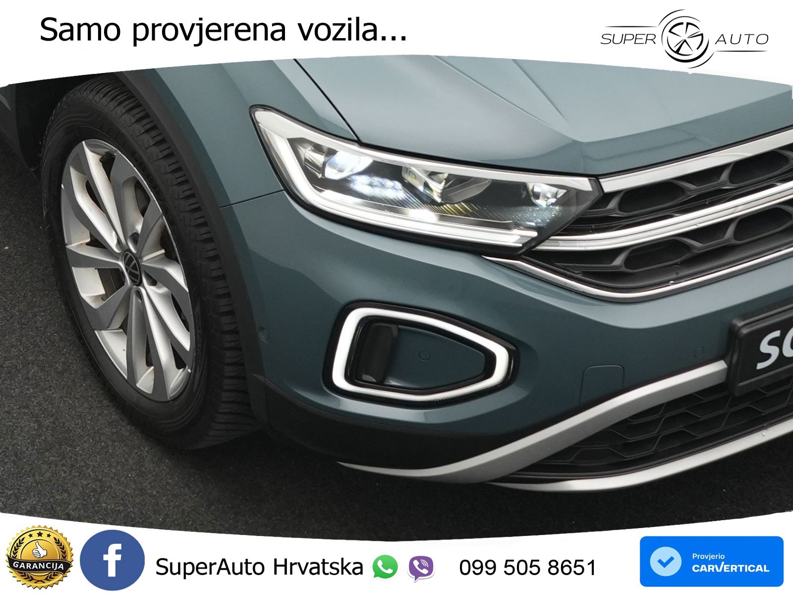 Volkswagen T-Roc I 2.0 TDI (150 KS) DSG LED+GR SJED+ACC