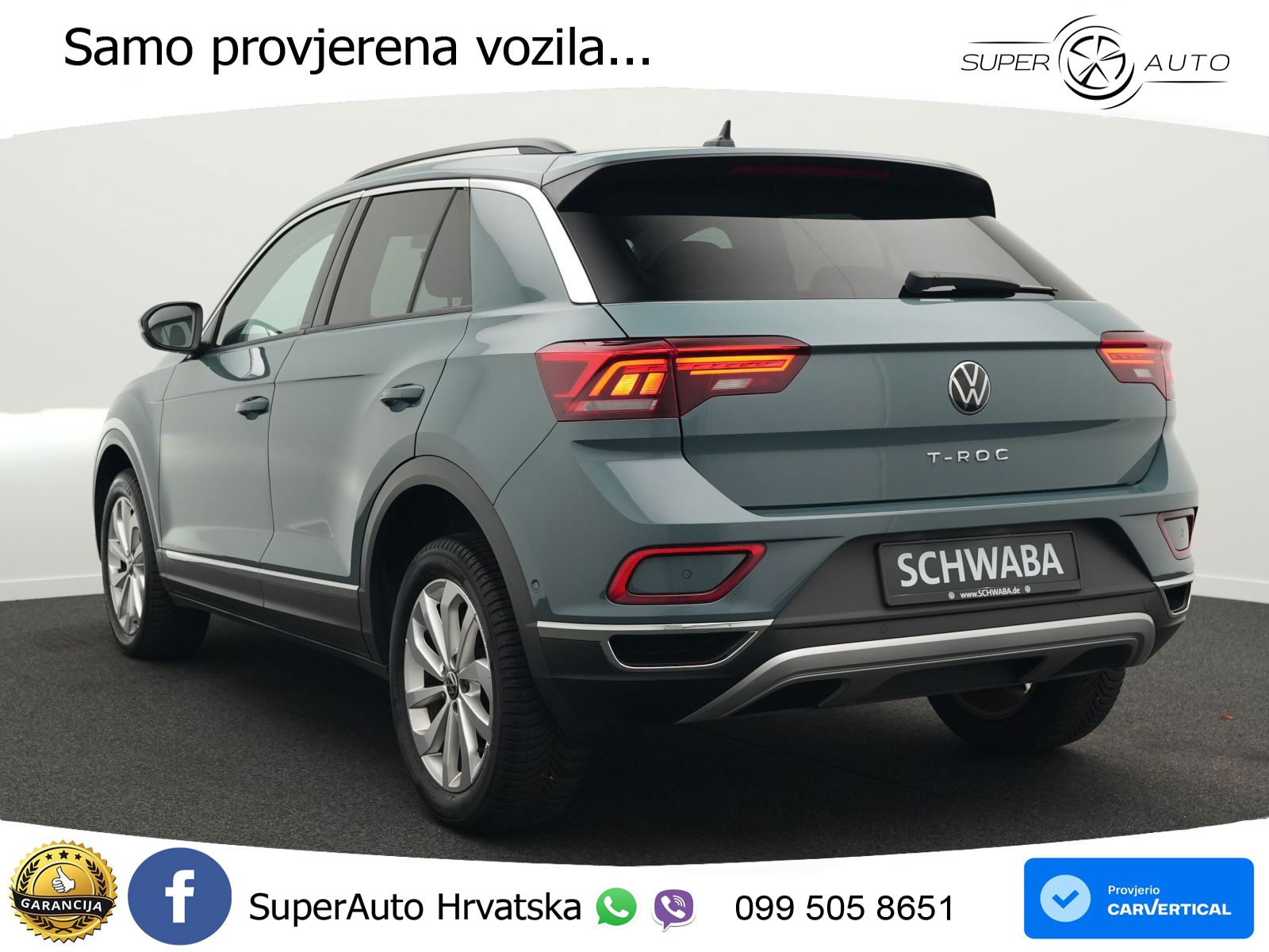 Volkswagen T-Roc I 2.0 TDI (150 KS) DSG LED+GR SJED+ACC