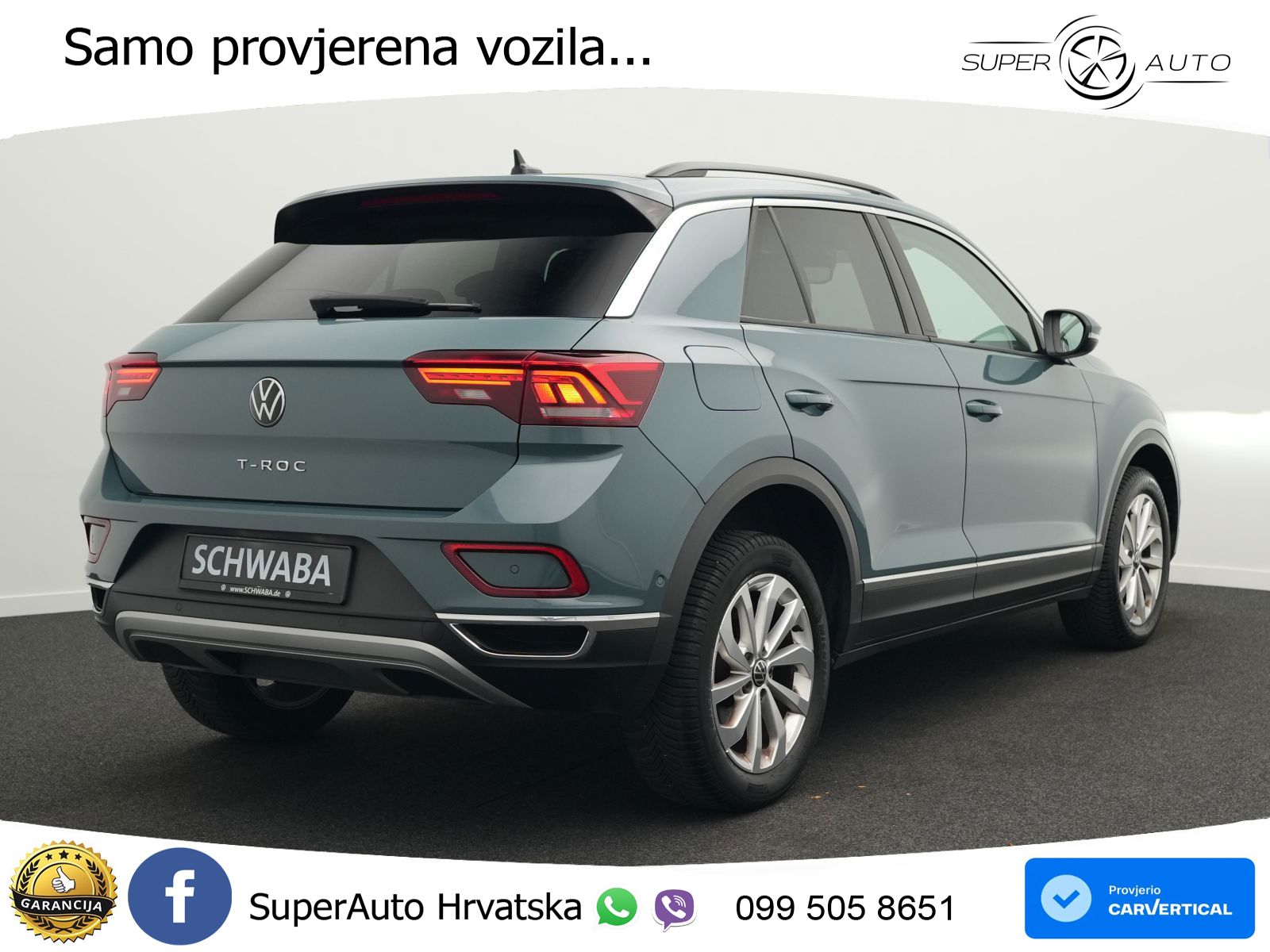 Volkswagen T-Roc I 2.0 TDI (150 KS) DSG LED+GR SJED+ACC
