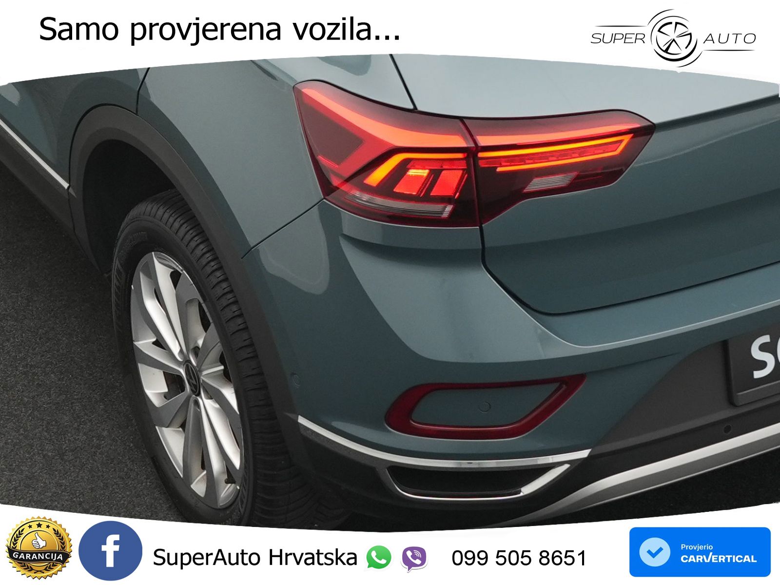 Volkswagen T-Roc I 2.0 TDI (150 KS) DSG LED+GR SJED+ACC