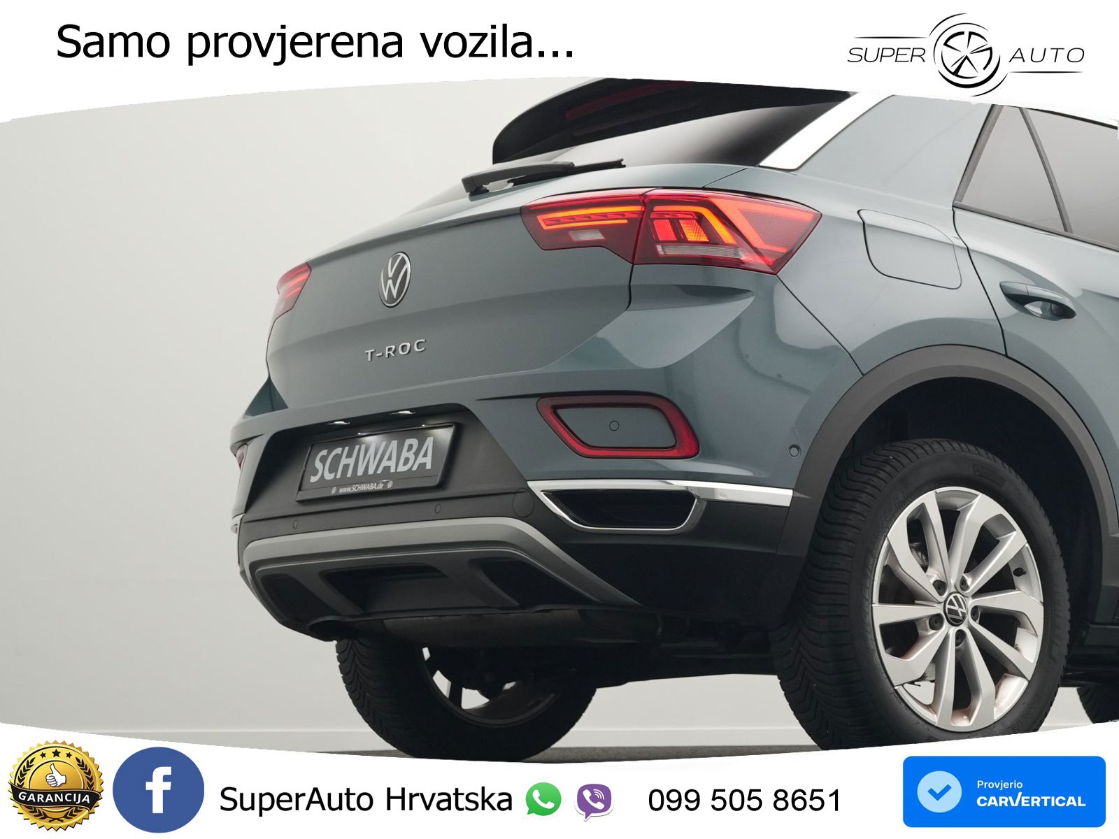 Volkswagen T-Roc I 2.0 TDI (150 KS) DSG LED+GR SJED+ACC