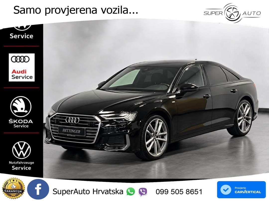 Audi A6 55 TFSI V6 (340 KS) quattro S tronic S line ZRAČNI+ACC+GR SJED+360