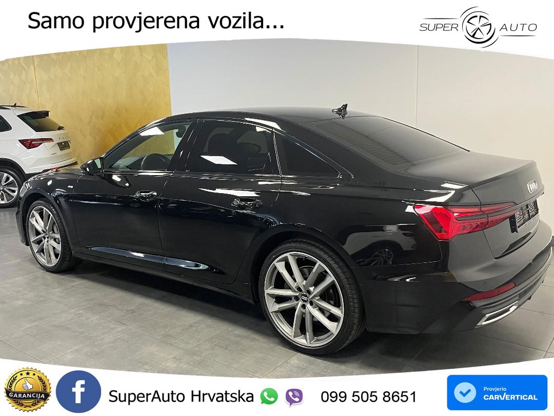Audi A6 55 TFSI V6 (340 KS) quattro S tronic S line ZRAČNI+ACC+GR SJED+360