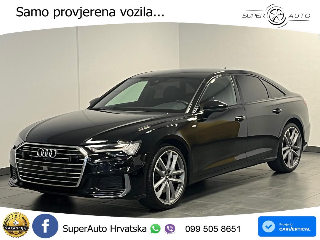 Audi A6 55 TFSI V6 (340 KS) quattro S tronic S line ZRAČNI+ACC+GR SJED+360