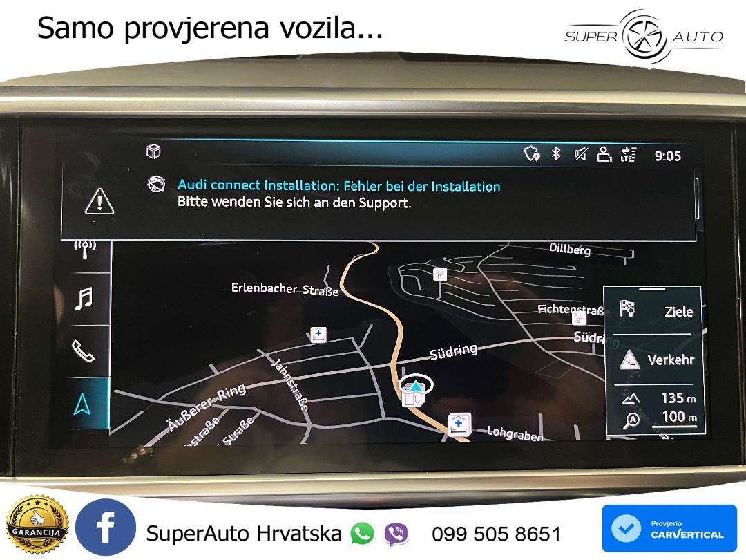 Audi A6 55 TFSI V6 (340 KS) quattro S tronic S line ZRAČNI+ACC+GR SJED+360