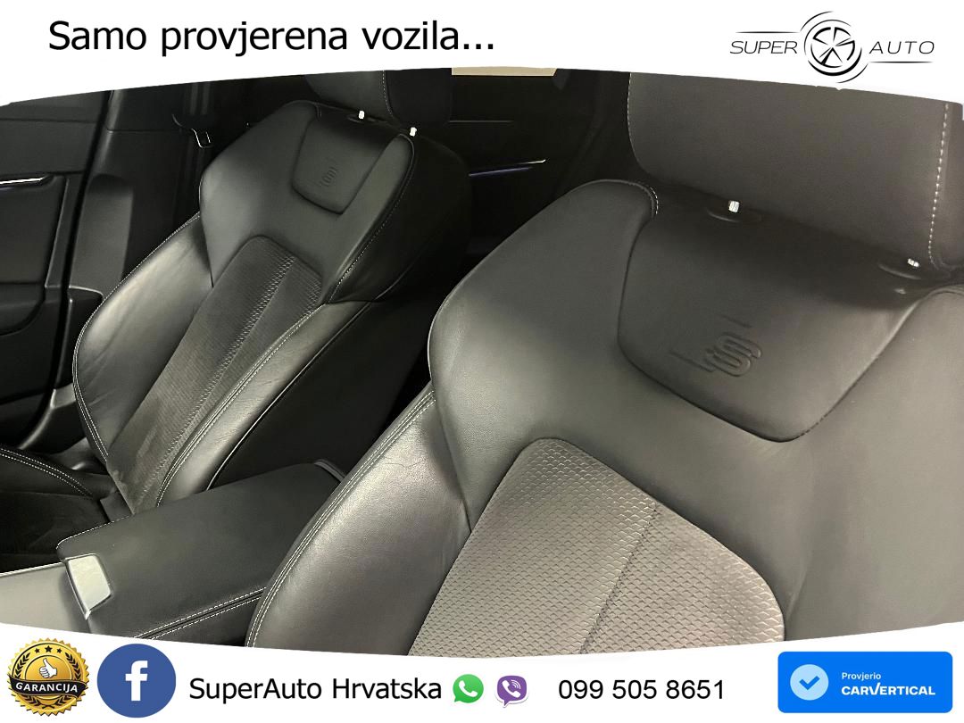 Audi A6 55 TFSI V6 (340 KS) quattro S tronic S line ZRAČNI+ACC+GR SJED+360