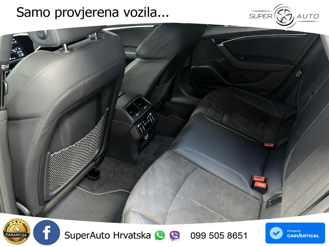 Audi A6 55 TFSI V6 (340 KS) quattro S tronic S line ZRAČNI+ACC+GR SJED+360