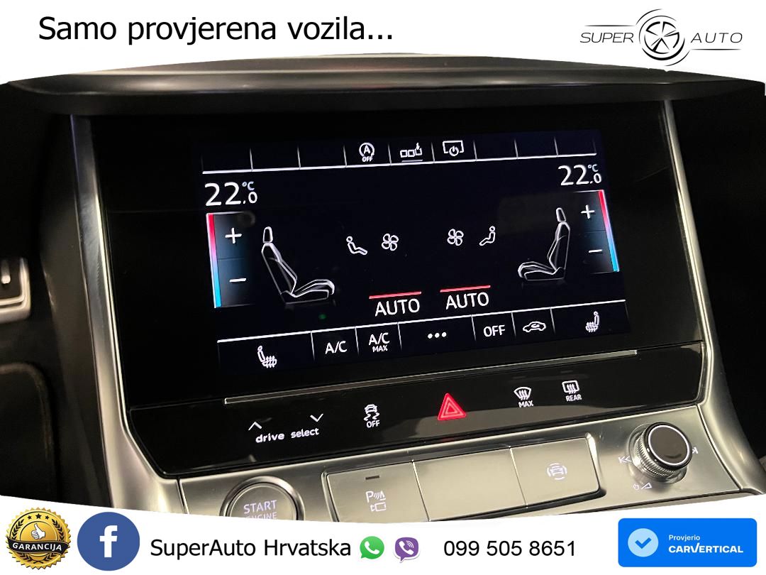 Audi A6 55 TFSI V6 (340 KS) quattro S tronic S line ZRAČNI+ACC+GR SJED+360