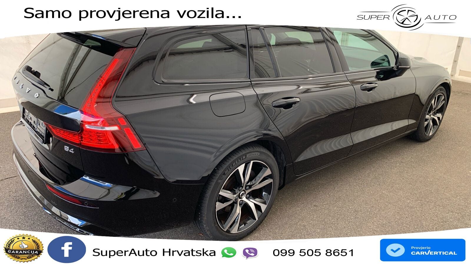 Volvo V60 2.0 B4 Benzin DCT LED+GR SJED+ACC