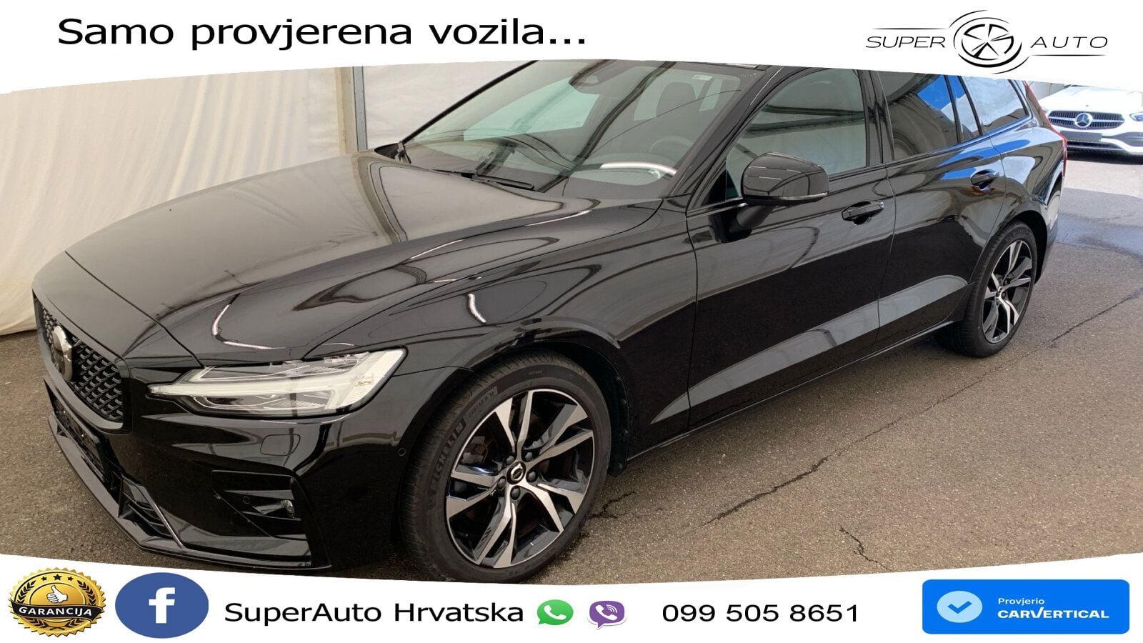 Volvo V60 2.0 B4 Benzin DCT LED+GR SJED+ACC