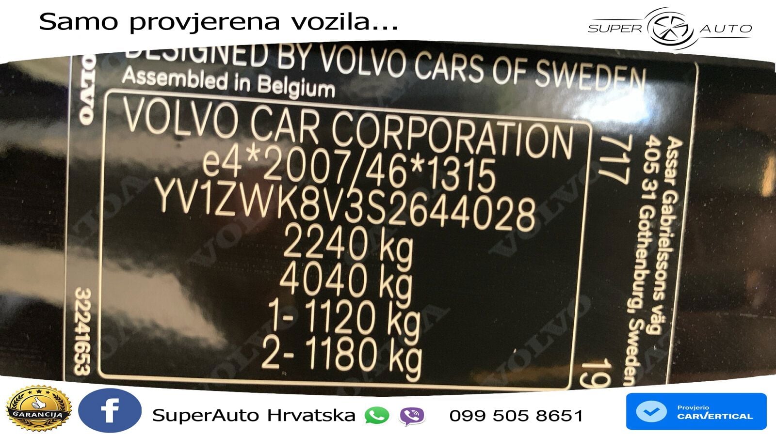 Volvo V60 2.0 B4 Benzin DCT LED+GR SJED+ACC